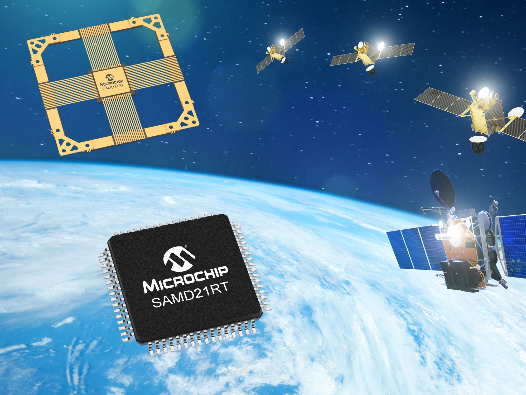 Radiation tolerant microcontrollers for Aerospace applications